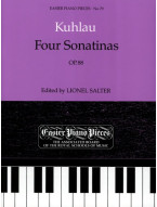 Friedrich Kuhlau: Four Sonatinas, Op. 88 (noty na klavír)