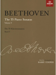 Ludwig van Beethoven: The 35 Piano Sonatas Volume 3 (noty na klavír)