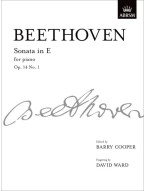 Ludwig van Beethoven: Piano Sonata In E Op.14 No.1 (noty na klavír)