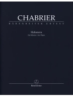 Emmanuel Chabrier: Habanera (noty na klavír)