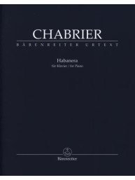 Emmanuel Chabrier: Habanera (noty na klavír)