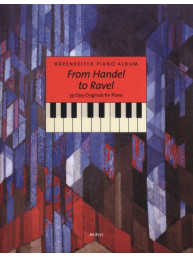 Bärenreiter Piano Album: From Handel to Ravel for Piano (noty na klavír)