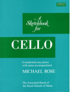 Michael Rose: A Sketchbook for Cello (noty na violoncello, klavír)