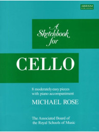 Michael Rose: A Sketchbook for Cello (noty na violoncello, klavír)
