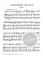 Michael Rose: A Sketchbook for Cello (noty na violoncello, klavír)