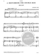 Michael Rose: A Sketchbook for Double Bass (noty na kontrabas)