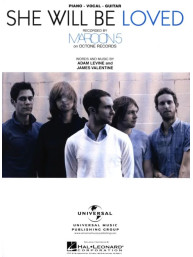 Maroon 5: She Will Be Loved (noty na klavír, zpěv, akordy)
