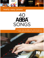 Really Easy Piano: 40 ABBA Songs (noty na snadný klavír)