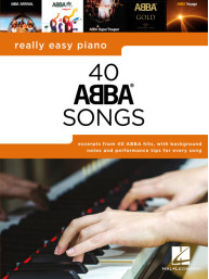 Really Easy Piano: 40 ABBA Songs (noty na snadný klavír)