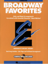 Essential Elements Broadway Favorites (noty, partitury pro orchestr)(+audio)