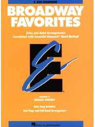 Essential Elements Broadway Favorites (noty na altsaxofon)
