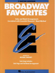 Essential Elements Broadway Favorites (noty na barytonsaxofon)