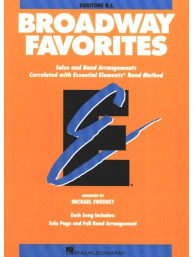 Essential Elements Broadway Favorites (noty na baskřídlovku v basovém klíči)