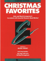 Essential Elements Christmas Favorites (noty na barytonsaxofon)