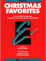 Essential Elements Christmas Favorites (noty na baskřídlovku v houslovém klíči)