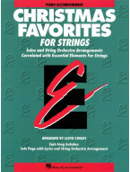Essential Elements Christmas Favorites for Strings (noty pro klavírní doprovod)