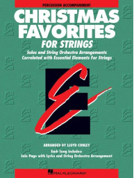 Essential Elements Christmas Favorites for Strings (noty na perkuse)