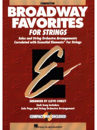 Essential Elements Broadway Favorites for Strings (noty pro smyčcový orchestr, partitury)(+audio)