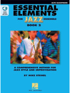 Essential Elements for Jazz Ensemble Book 2 (noty na altsaxofon)(+audio)