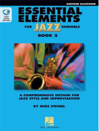 Essential Elements for Jazz Ensemble Book 2 (noty na barytonsaxofon)(+audio)