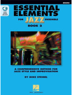 Essential Elements for Jazz Ensemble Book 2 (noty na bicí)(+audio)