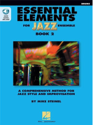 Essential Elements for Jazz Ensemble Book 2 (noty na bicí)(+audio)