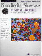Piano Recital Showcase: Festival Favorites (noty na klavír)