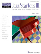 Bill Boyd: Jazz Starters III (noty na klavír)