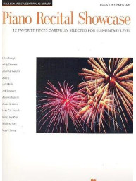 Hal Leonard Student Piano Library: Piano Recital Showcase - Book 1 (noty na klavír)