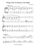 Carol Klose: Things That Go Bump in the Night (noty na klavír)