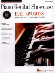 Piano Recital Showcase - Duet Favorites (noty na čtyřruční klavír)