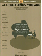 Jerome Kern: All The Things You Are  (noty na klavír, zpěv, akordy)(+audio)