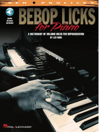 Bebop Licks For Piano (noty na klavír)(+audio)