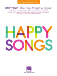 Happy Songs (noty na snadný klavír)