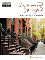 Mona Rejino: Impressions of New York - A Jazz Sonatina (noty na klavír)