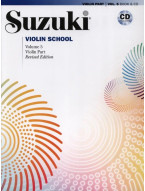 Suzuki Violin School, Violin Part, Volume 5 (noty na housle)(+audio)