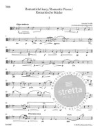 Antonín Dvořák: Romantic Pieces op. 75 / Romantické kusy (noty na violu, klavír)