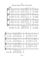 Antonín Dvořák: Five Moravian Duets / Pět moravských dvojzpěvů - SSAA a cappela (noty na sborová zpěv)