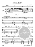 Bohuslav Martinů: Variations on a Slovakian Theme (noty na violoncello, klavír)