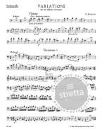 Bohuslav Martinů: Variations on a Slovakian Theme (noty na violoncello, klavír)