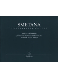 Bedřich Smetana: Vltava / The Moldau (noty na čtyřruční klavír)