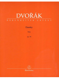 Antonín Dvořák: Dumky - Piano Trio No.4 In E Minor Op.90 (noty na housle, violoncello, klavír)