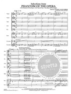 Selections from The Phantom of the Opera (snadné noty pro smyčcový orchestr, party, partitura)