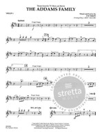 The Addams Family (snadné noty pro smyčcový orchestr, party, partitura)