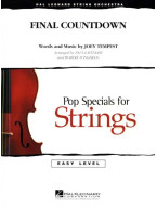 Europe: Final Countdown (snadné noty pro smyčcový orchestr, party, partitura)