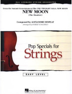 New Moon from Twilight (snadné noty pro smyčcový orchestr, party, partitura)
