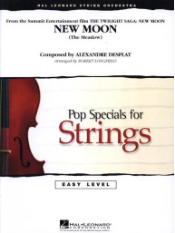 New Moon from Twilight (snadné noty pro smyčcový orchestr, party, partitura)