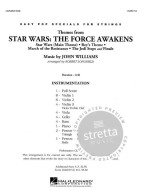 Themes from Star Wars: The Force Awakens (snadné noty pro smyčcový orchestr, party, partitura)