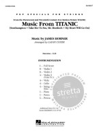 Music from Titanic (noty pro smyčcový orchestr, party, partitura)