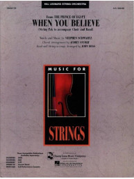 When You Believe from The Prince of Egypt (noty pro smyčcový orchestr, party, partitura)